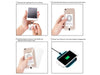 Brezžična QI polnilna postaja + adapter za iPhone 5 do 7