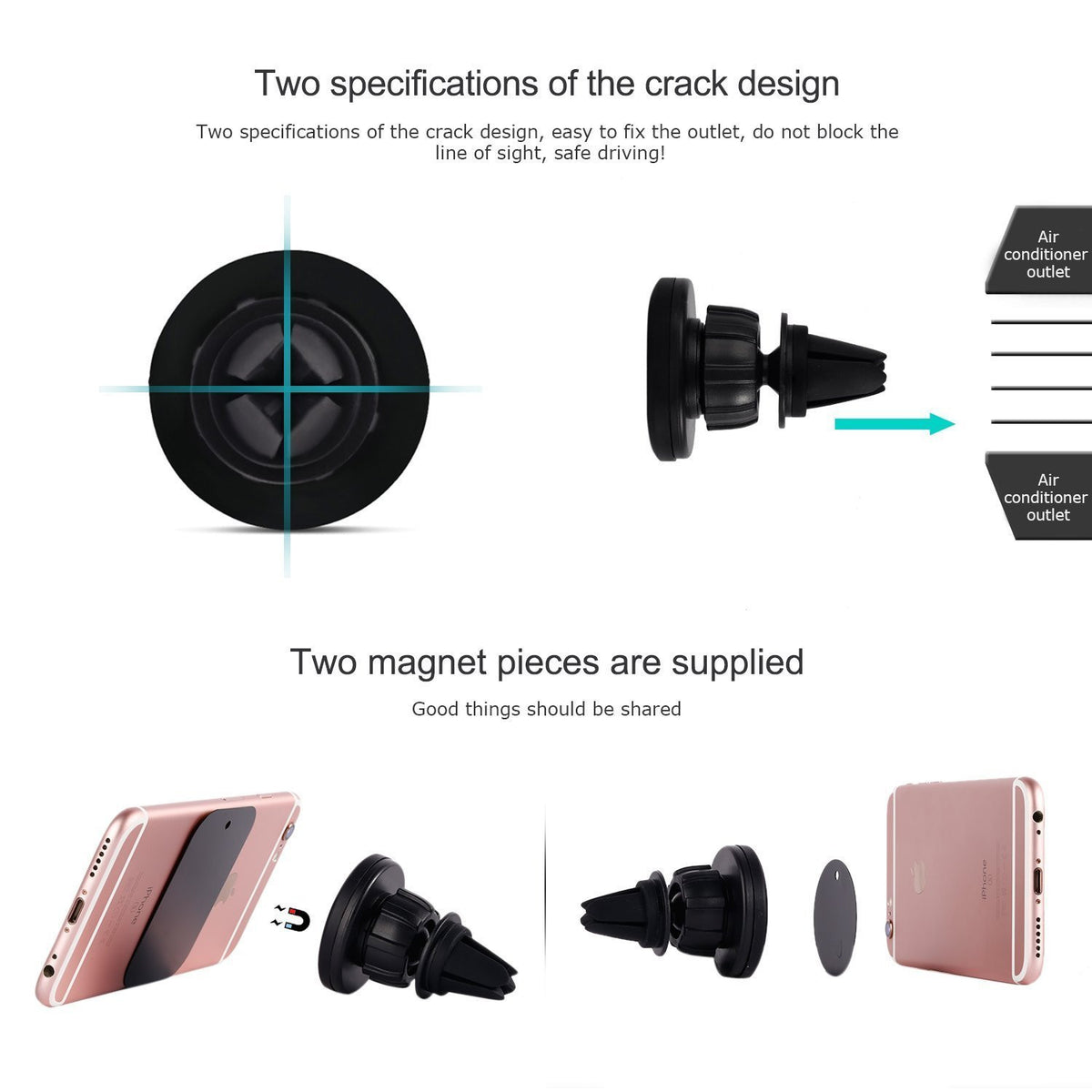 WiHolder- Magnetno avtodržalo