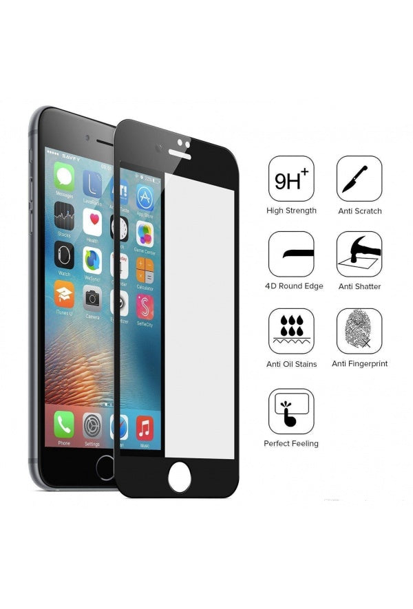 iPhone 4D ukrivljeno kaljeno zaščitno steklo