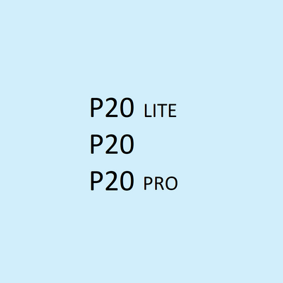 Cenik Huawei P20 LITE / P20 / P20 PRO