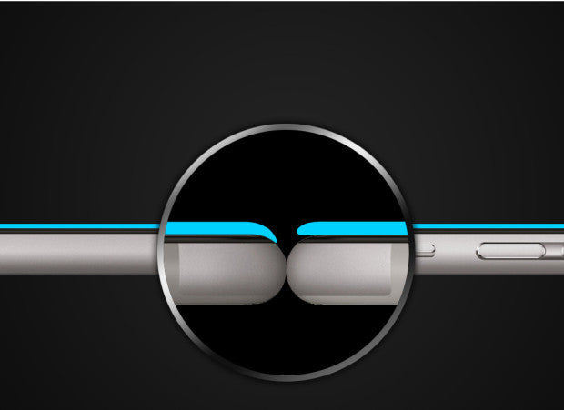 iPhone 4D ukrivljeno kaljeno zaščitno steklo